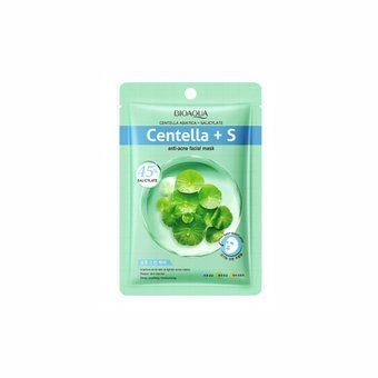 Протизапальна тканинна маска для обличчя з центелою та саліцилатом Bioaqua Centella+S Facial Mask 0г
