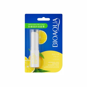 Гігієнічна помада з лимоном від Bioaqua Fresh Lemon Lip Balm NO.BQY22088 фото