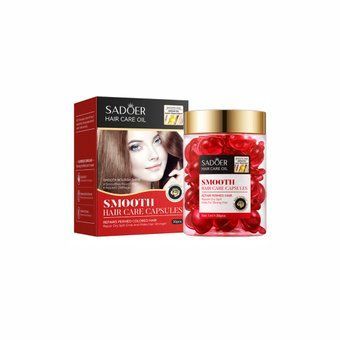 Відновлювальні капсули для волосся з аргановою олією Sadoer Smooth Hair Care Capsules Repair Permed Hair 0г