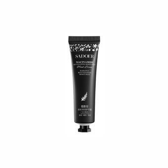 Крем для рук з ніацинамідом та екстрактом чорного дерева Sadoer Revitalizing Moisturize Hand Cream 30г