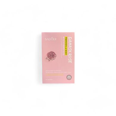 Набір відбілюючих масок з екстрактом рози Sadoer Damask Rose Whitening Beauty Moist Mask NO.SD91785 фото