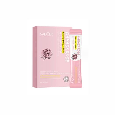 Набір відбілюючих масок з екстрактом рози Sadoer Damask Rose Whitening Beauty Moist Mask NO.SD91785 фото