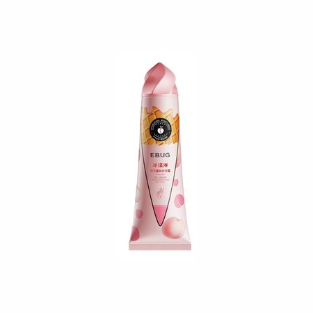 Крем для рук з екстрактом персика Ebug Ice Cream Hydrating Moisten Peach Hand Cream NO.YLY81976 фото