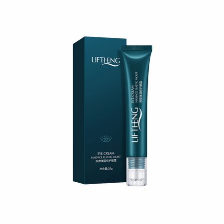 Відновлюючий крем-емульсія з роликовими аплікаторами Liftheng Massage Elastic Moist Eye Cream NO.LFQ29367 фото