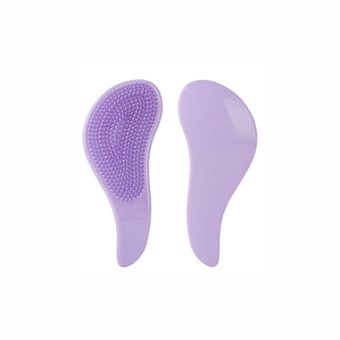 Фіолетовий масажний гребінець для розчісування волосся A0025 фото