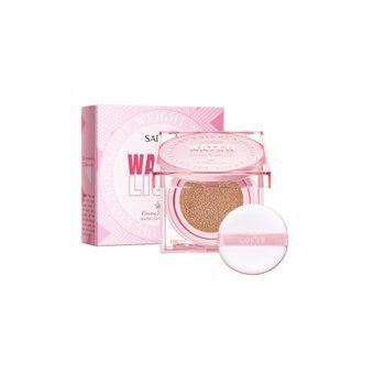 Легкий зволожувальний кушон для обличчя Sadoer Water Light Air Cushion Foundation (Бежевий натуральний) 10г