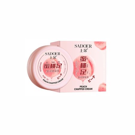 Зволожуючий та пом'якшуючий крем для ніг Sadoer Peach Chaped Cream NO.SD32346 фото