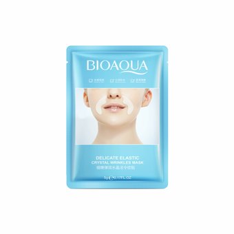 Делікатна та ніжна маска Bioaqua Delicate Elastic Crystal Wrinkles Mask NO.BQY92977 фото