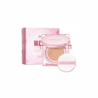Легкий зволожувальний кушон для обличчя Sadoer Water Light Air Cushion Foundation (Бежевий світлий) 10г