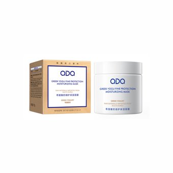 Зволожуюча маска для обличчя Qdq Greek Yogu Fine Protection Moisturizing Mask NO.QDQ14130 фото