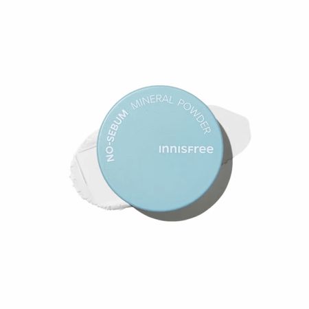 Мінеральна матуюча прозора пудра з легким м'ятним ароматом Innisfree No Sebum Mineral Powder 78504 фото