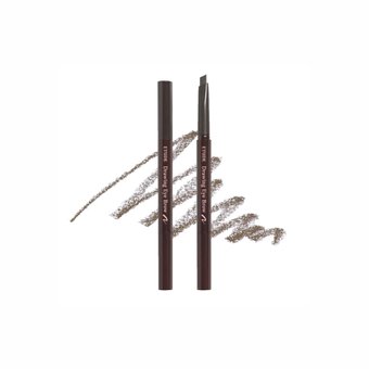 Автоматичний олівець для брів зі щіточкою Etude House Drawing Eye Brow Gray Brown (2) 22469 фото