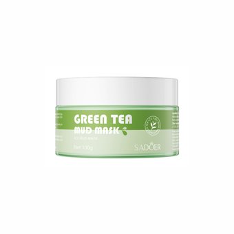 Маска для обличчя з зеленим чаєм Sadoer Green Tea Mud Mask NO.SD79768 фото