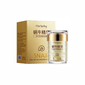 Крем для обличчя з екстрактом равлика OneSpring Snail Soft Rejuvenating Face Cream NO.YZC55696 фото