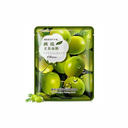 Зволожувальна маска для обличчя з екстрактом оливки Images Olive Moisture Firming Mask NO.XXM0839 фото