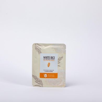 Тканинна маска з екстрактом ферментованого рису Rorec White Rice Skin Beauty Mask 30г
