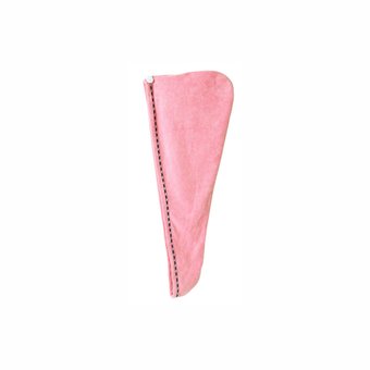 Рожевий рушник-тюрбан для сушки волосся Pink