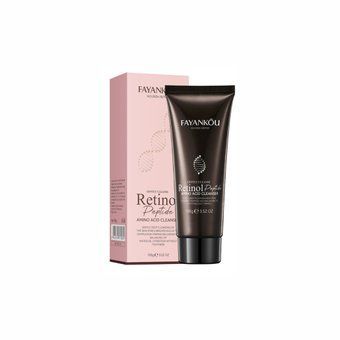Очищувальна пінка для вмивання з ретинолом і пептидами Fayankou Retinol Peptide Amino Acid Cleanser 100г