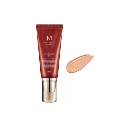 ВВ крем з ідеальним покриттям Missha M Perfect Cover BB Cream SPF42 PA+++ (21 Бежевий світлий) 93117 фото