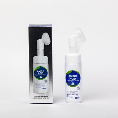 Мус-пінка c амінокислотами для вмивання з щіточкою Bioaqua Amino Acid 0г