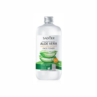 Зволожуючий тонер для обличчя з алое вера Sadoer Aloe Vera Juice Leaf Extract Face Toner NO.SD96499 фото