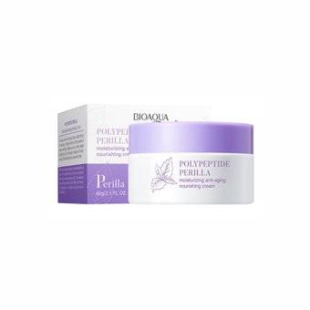 Крем для обличчя проти старіння з екстрактом перилли Bioaqua Polypeptide Perrila Anti-Aging Nourishing Cream NO.BQY53911 фото