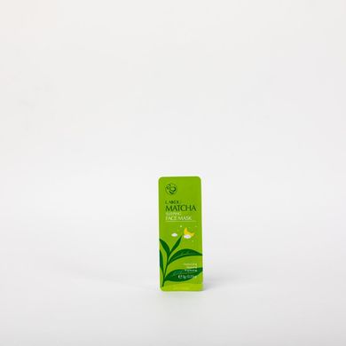 Нічна маска для обличчя з екстрактом зеленого чаю Laikou Matcha Sleeping Face Mask LK88798 фото