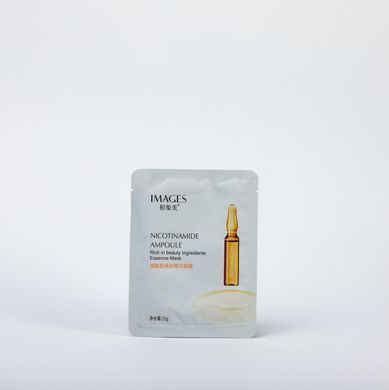 Омолоджувальна тканинна маска Images Nicotinamide Ampoule Facial Mask 25г