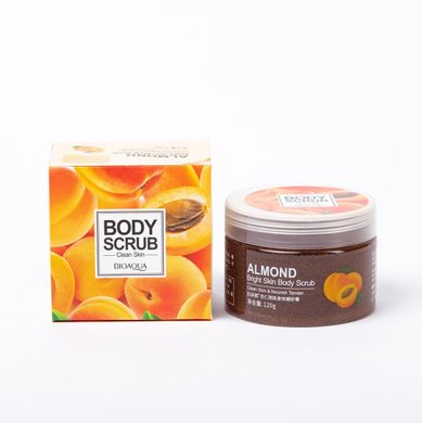 Скраб для тіла з абрикосом та мигдалем Bioaqua Almond Bright Skin Body Scrub NO.BQY50264 фото