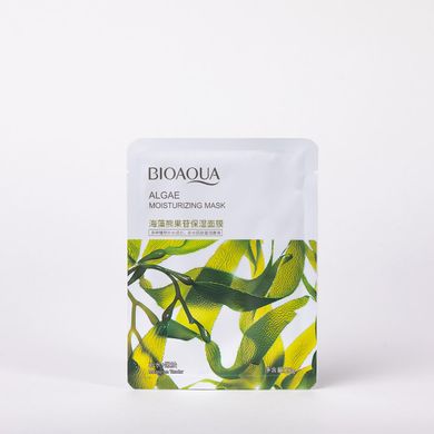 Маска для обличчя з екстрактом водорослів Bioaqua Algae Moisturizing Mask NO.BQY58185 фото