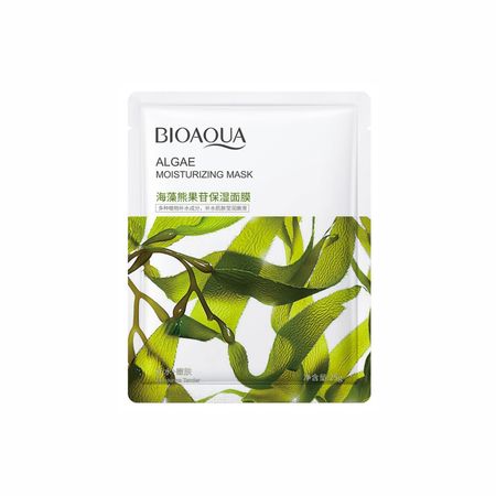 Маска для обличчя з екстрактом водорослів Bioaqua Algae Moisturizing Mask NO.BQY58185 фото