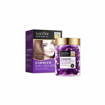 Живильні капсули для фарбованого волосся з аргановою олією Sadoer Smooth Hair Care Capsules Hair Dyeing Treatment 0г