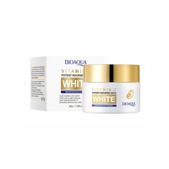 Крем для обличчя освітлювальний Bioaqua Vitamin C White Brighten Face Cream NO.BQY88654 фото