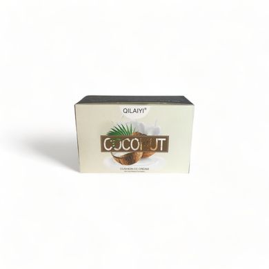 Кушон для обличчя з кокосом Qilaiyi Coconut Cushion CC Cream (Бежевий світлий) 3105-01 фото