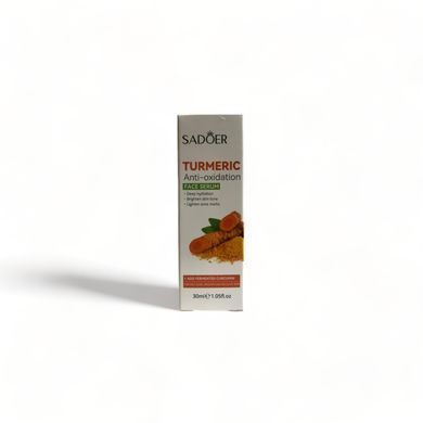 Сироватка для обличчя з екстрактом куркуми Sadoer Turmeric Anti Oxidation Face Serum 0г