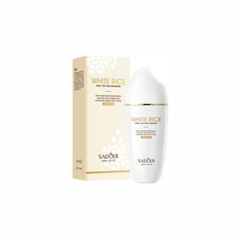 Зволожувальний лосьйон для обличчя з рисом та ніацинамідом Sadoer White Rice Lotion 0г