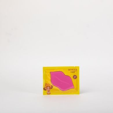 Гідрогелева маска для губ з персиком Bioaqua Collagen Lip Mask 8г