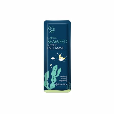 Одноразова маска для обличчя Laikou Seaweed Sleeping Face Mask LK89955 фото