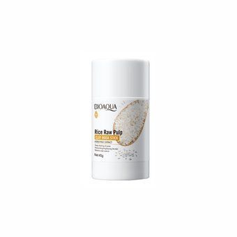 Очищувальна глиняна маска-стік із рисом Bioaqua Rice Raw Pulp Clay Mask Stick 45г