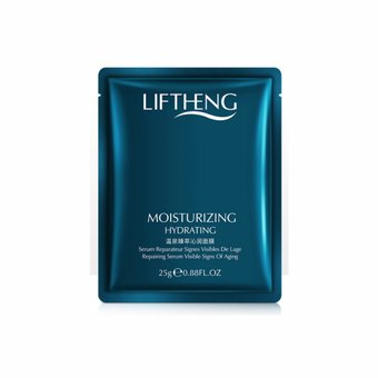 Маска на тканинній основі з екстрактом морських водоростей Liftheng Moisturizing Hydrating Mask NO.LFQ29138 фото
