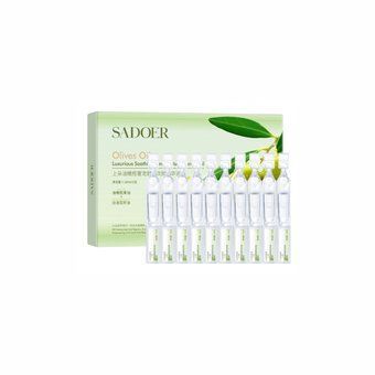 Сироватка для обличчя з екстрактом оливкової олії Sadoer Olives Oil Luxurious Soothing Single-Use Essence Oil 0г