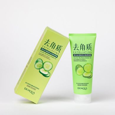 Пілінг-скатка для обличчя з екстрактом огірка Bioaqua Plant Extraction Natural Aromatic Cucumber Extract NO.BQY6337 фото