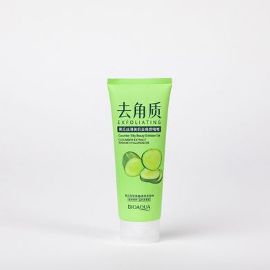 Пілінг-скатка для обличчя з екстрактом огірка Bioaqua Plant Extraction Natural Aromatic Cucumber Extract NO.BQY6337 фото