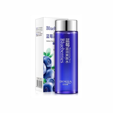 Тонер з екстрактом чорниці та гіалуронової кислоти Bioaqua Blueberries Moisturizing Toner NO.BQY0603 фото