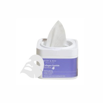 Набір масок з колагеном і пептидами Mary&May Collagen Peptide Vital Mask 81517 фото