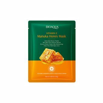 Тканинна маска для обличчя з екстрактом меду Bioaqua Vitamine E Manuka Honey Mask 25г