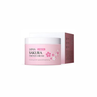 Антивіковий крем для обличчя з екстрактом сакури Laikou Sakura Essence Cream LK90609 фото