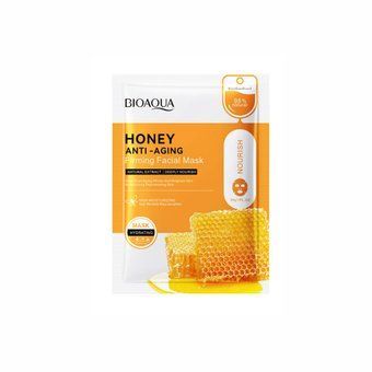 Тканинна маска для обличчя з екстрактом меду Bioaqua Honey Anti Aging Mask 30г