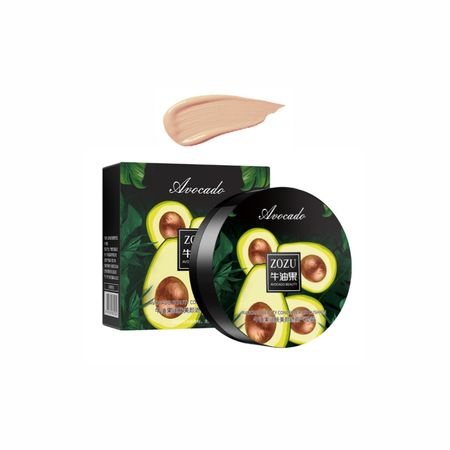 Легкий кушон та пудра 2в1 з екстрактом авокадо Zozu Avocado Delicate Color Air Cushion (Бежевий) NO.ZOZU61572 фото