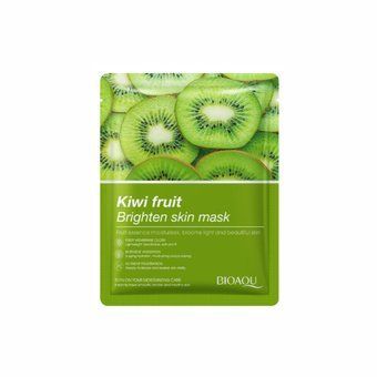 Маска для обличчя з екстрактом ківі Bioaqua Kiwi Fruit Brighten Skin Mask 25г